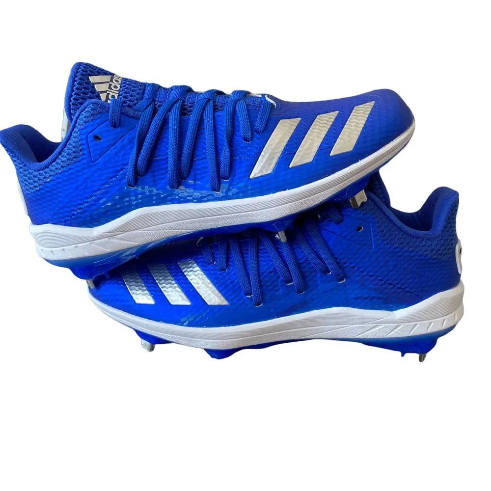 Adidas Adizero Afterburner 6 Speed Baseball Cleats Mens Size 7 Royal Blue G27656